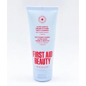 First Aid Beauty Ultra Gentle Cream-to-Foam Face Cleanser 2 oz